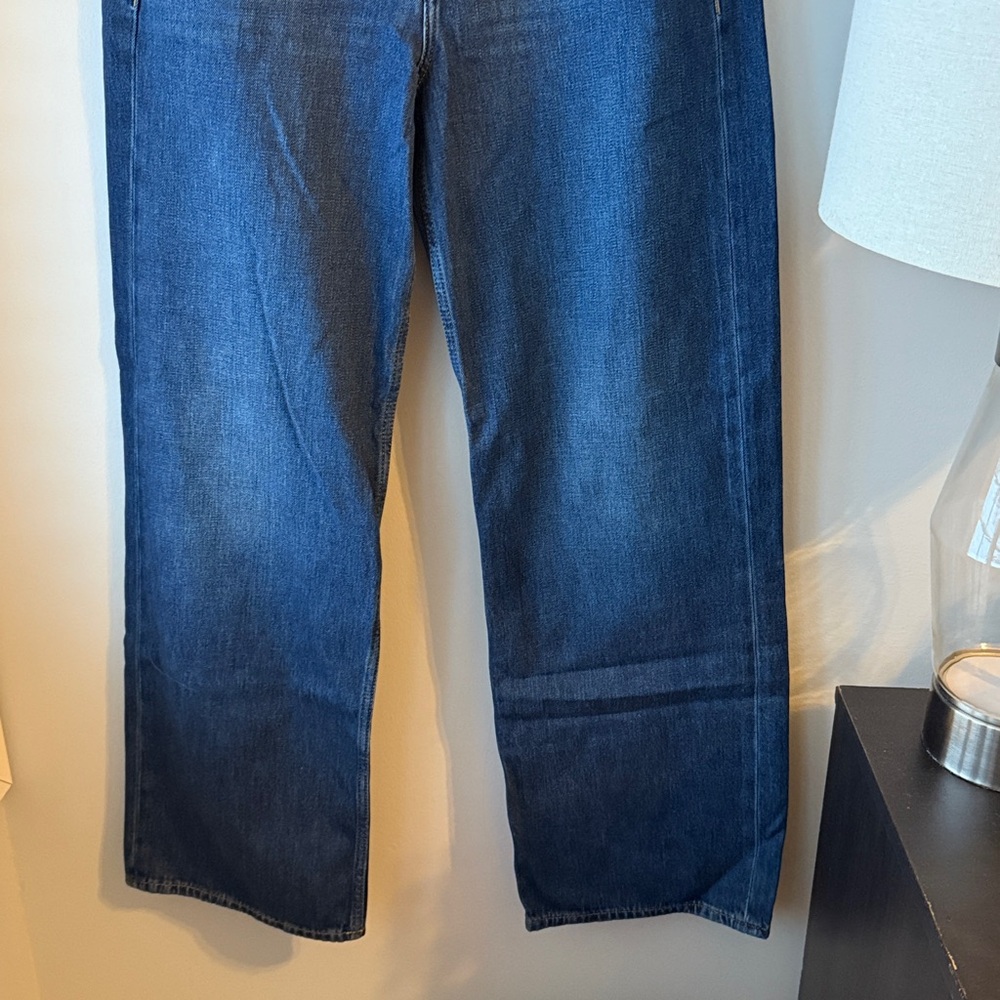 Rag & Bone The Logan Annalise Mid Rise Wide Leg Denim Jean NWT - Picture 9 of 15
